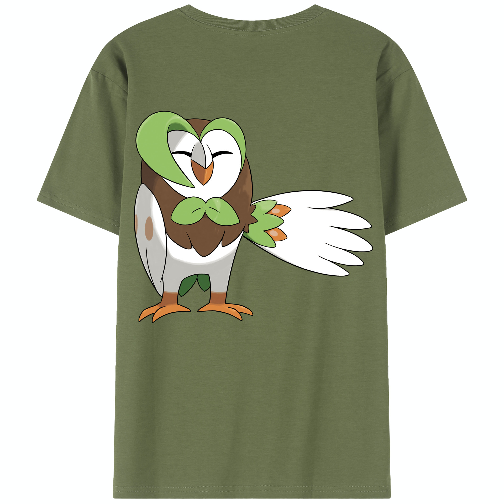 （画像用） ポケットモンスター Pokémon 綿100％半袖Tシャツ（背面プリント）